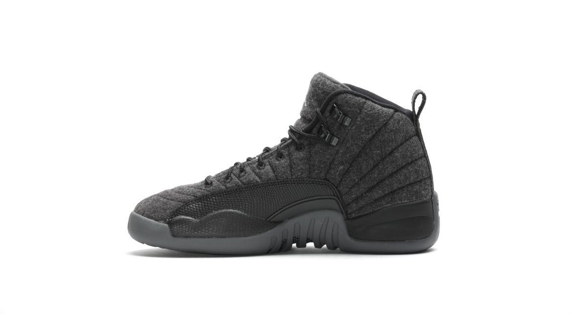 Footwear Jordan 12 Wool Release Date Dark Grey Wool 12s AIR
